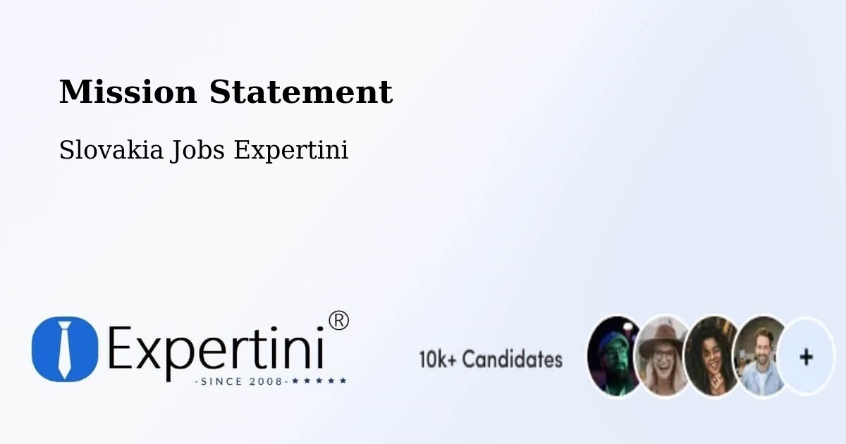 Corporate Mission – Púchov - Slovakia Jobs Expertini